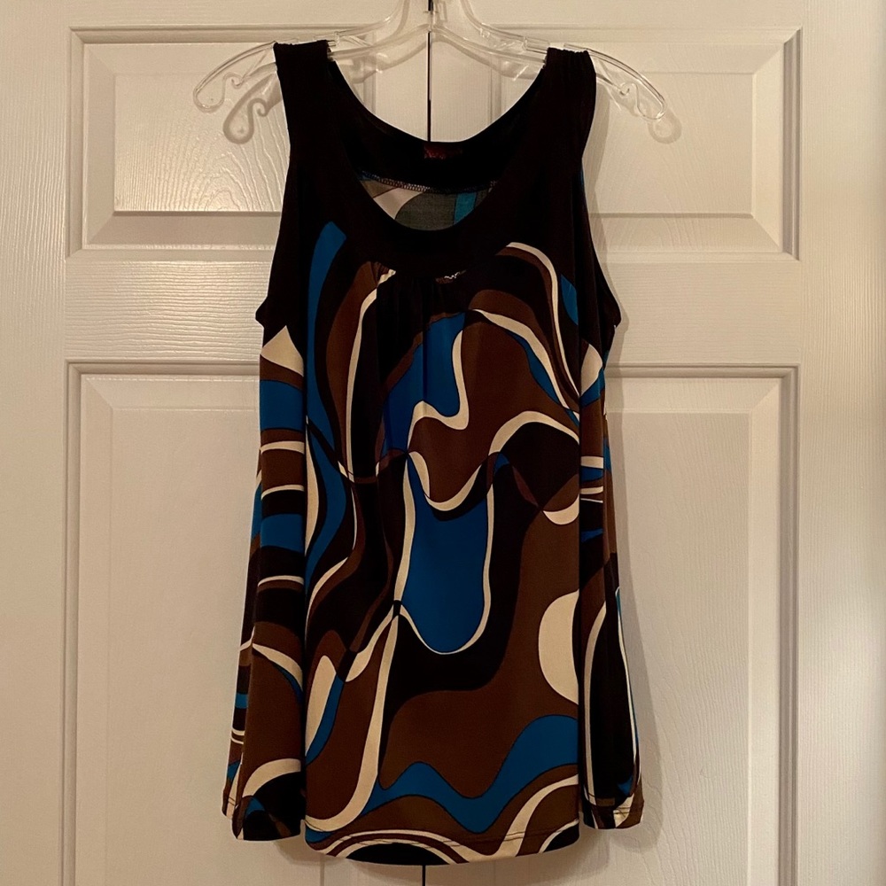 XL sleeveless women’s blouse